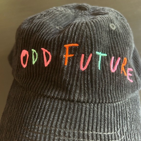 Odd Future Black Corduroy Cap - Picture 6 of 8